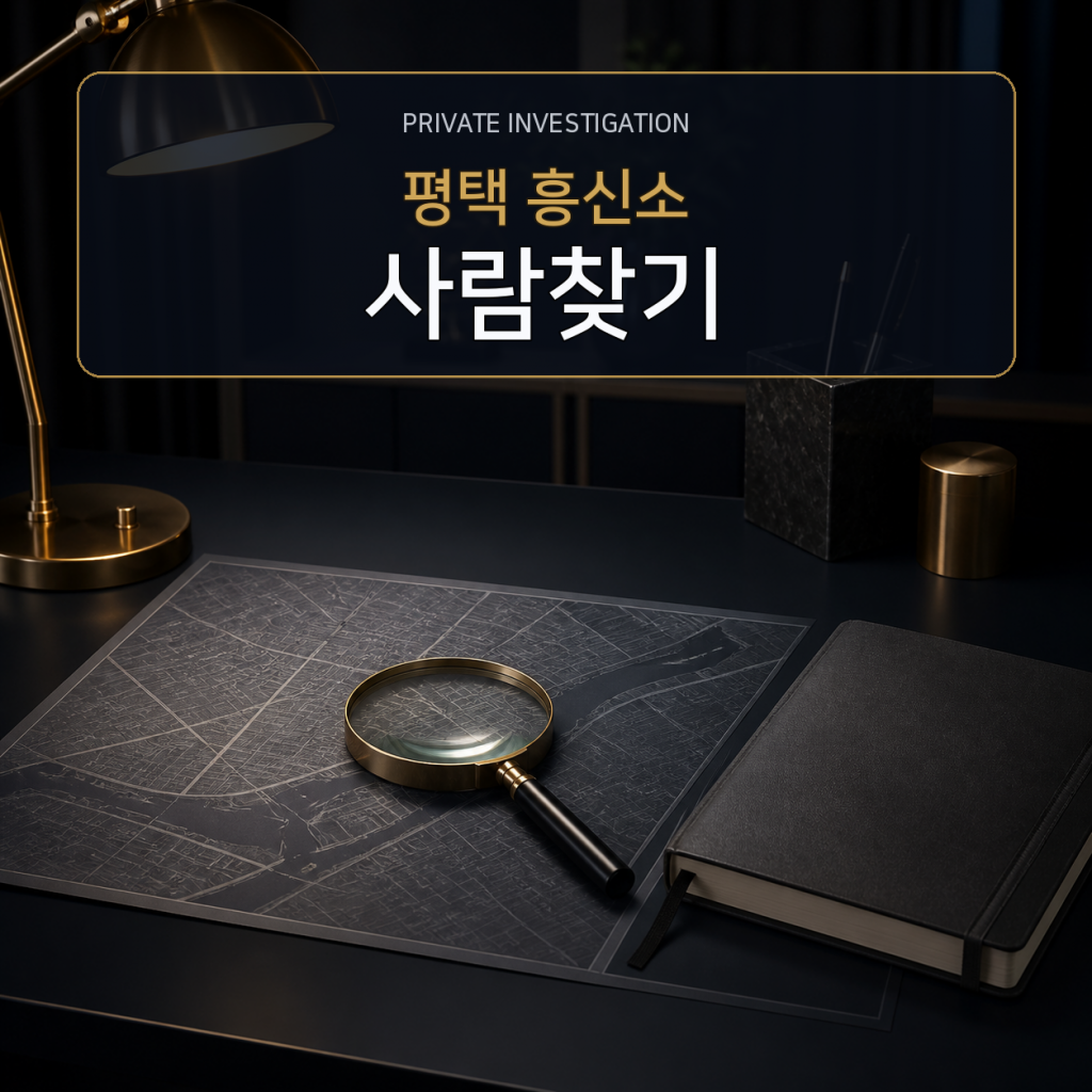 평택 사람찾기·소재파악 전문 흥신소